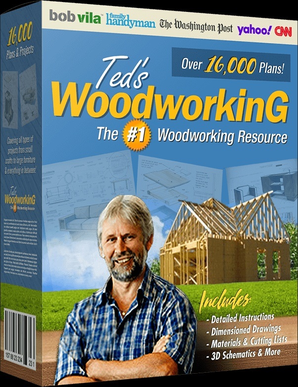 TedsWoodworking collection featuring woodworking plans and project ideas